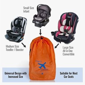 Car seat travel bag
